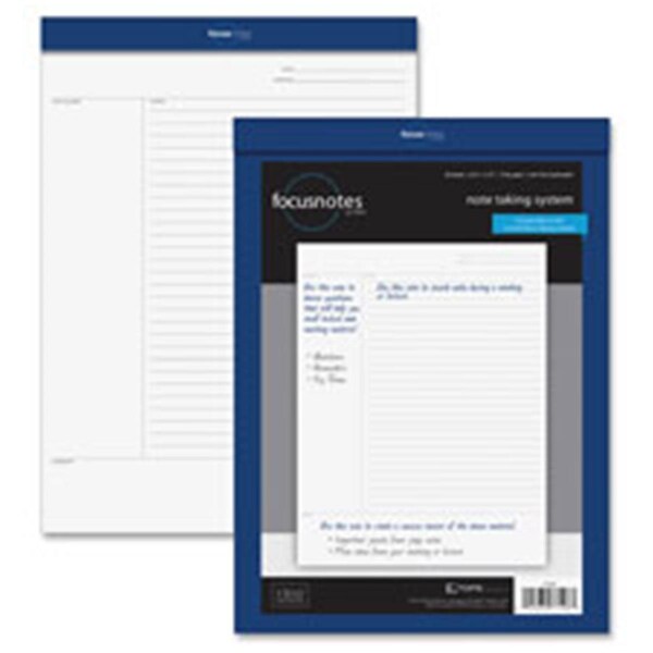 Tops Legal Pad- Legal Rule- 8.5 in. x 11.75 in.- 50 Sheets-Pad- White TOP77103 - main